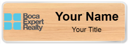 Custom name badges for Boca Expert Realty