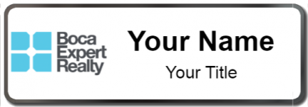 Custom name badges for Boca Expert Realty