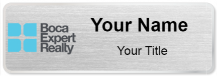 Custom name badges for Boca Expert Realty