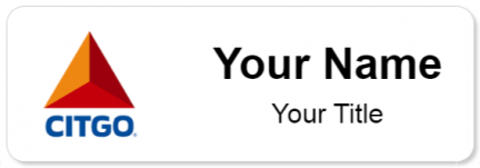 Custom name badges for Citgo
