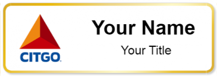 Custom name badges for Citgo