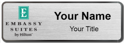 Custom name badges for Embassy Suites Hotel