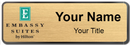 Custom name badges for Embassy Suites Hotel
