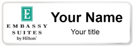 Custom name badges for Embassy Suites Hotel