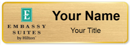 Custom name badges for Embassy Suites Hotel