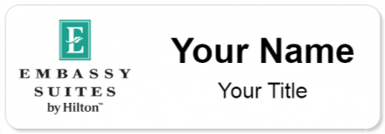 Custom name badges for Embassy Suites Hotel