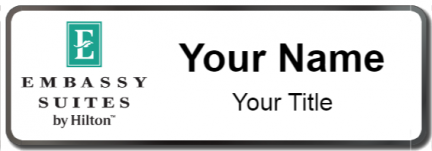 Custom name badges for Embassy Suites Hotel