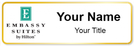 Custom name badges for Embassy Suites Hotel