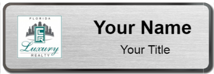 Custom name badges for Florida Luxury