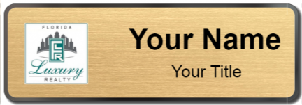 Custom name badges for Florida Luxury