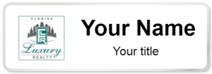 Custom name badges for Florida Luxury