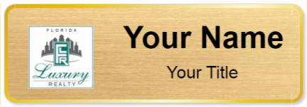 Custom name badges for Florida Luxury