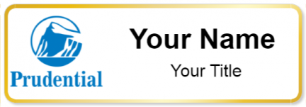 Custom name badges for Prudential