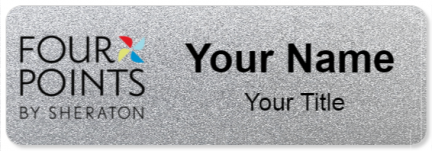 Custom name badges for Four Points Hotel