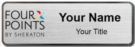 Custom name badges for Four Points Hotel