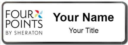 Custom name badges for Four Points Hotel