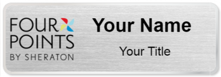 Custom name badges for Four Points Hotel