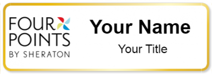 Custom name badges for Four Points Hotel