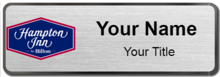 Custom name badges for Hampton Inn
