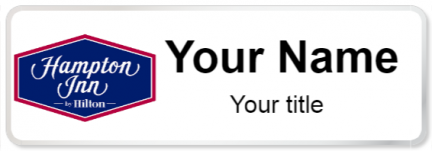 Custom name badges for Hampton Inn