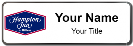 Custom name badges for Hampton Inn