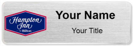 Custom name badges for Hampton Inn