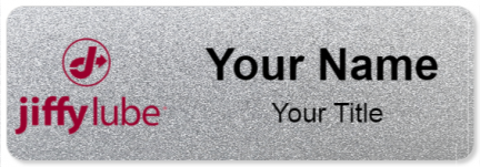 Custom name badges for Jiffy Lube