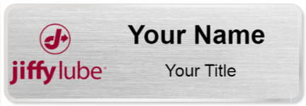 Custom name badges for Jiffy Lube