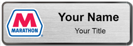 Custom name badges for Marathon