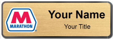 Custom name badges for Marathon