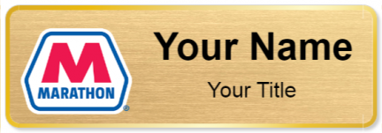 Custom name badges for Marathon