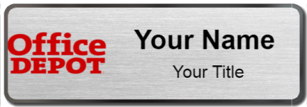 Custom name badges for Office Depot