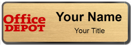Custom name badges for Office Depot