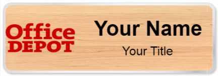 Custom name badges for Office Depot