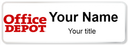 Custom name badges for Office Depot