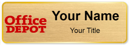 Custom name badges for Office Depot