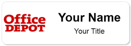 Custom name badges for Office Depot