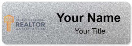 Custom name badges for Orlando Regional Realtor