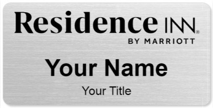 Custom name badges for Residence Inn Marriott