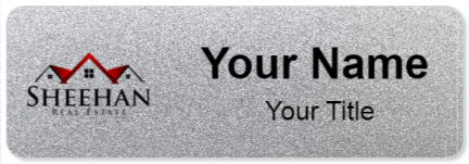 Custom name badges for Sheehan Real Estate