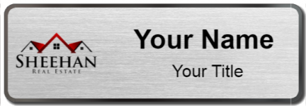 Custom name badges for Sheehan Real Estate