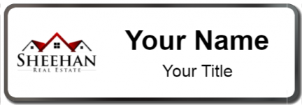 Custom name badges for Sheehan Real Estate