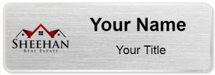 Custom name badges for Sheehan Real Estate