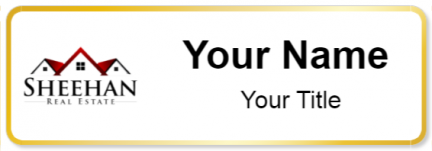 Custom name badges for Sheehan Real Estate