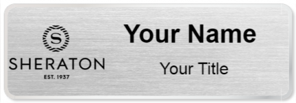 Custom name badges for Sheraton Hotel