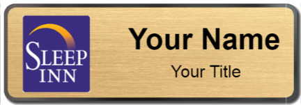 Custom name badges for Sleep Inn