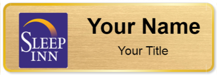 Custom name badges for Sleep Inn