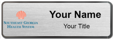 Custom name badges for South East Georgia Health System
