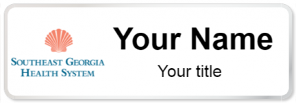 Custom name badges for South East Georgia Health System