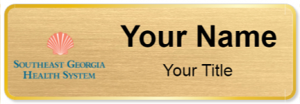 Custom name badges for South East Georgia Health System